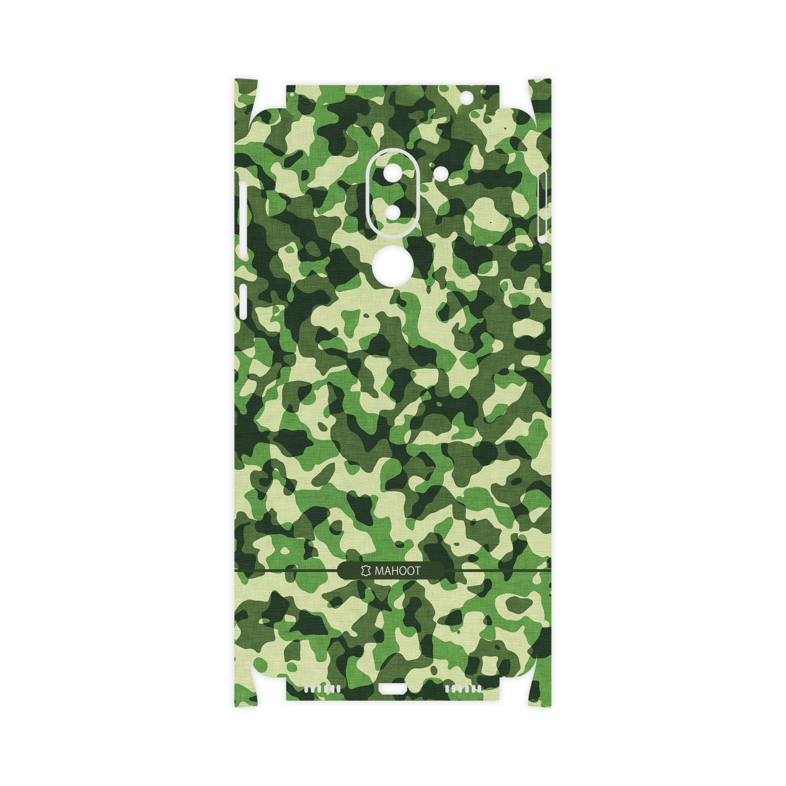 برچسب پوششی ماهوت مدل Army-Green2-Pattern-FullSkin مناسب برای گوشی موبایل آنر 6X
