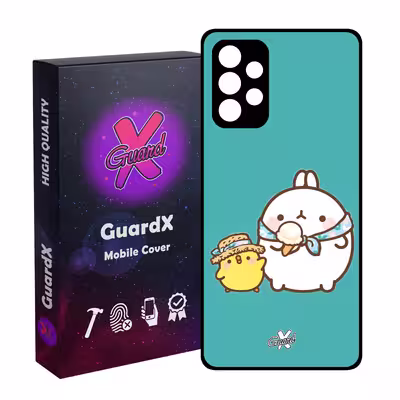 کاور گارد ایکس طرح مولانگ مدل Glass10312 مناسب برای گوشی موبایل سامسونگ Galaxy A72