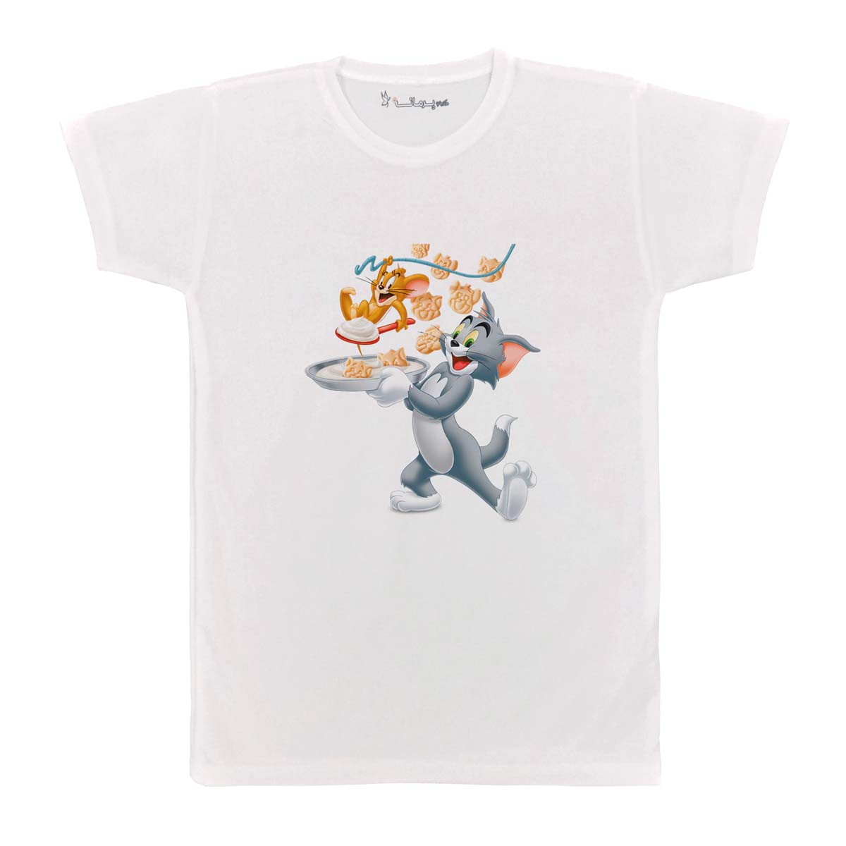 تی شرت بچگانه پرمانه طرح tom and jerry کد pmt.2939