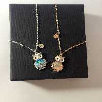 گردنبند ست بی اف طرح جغد 