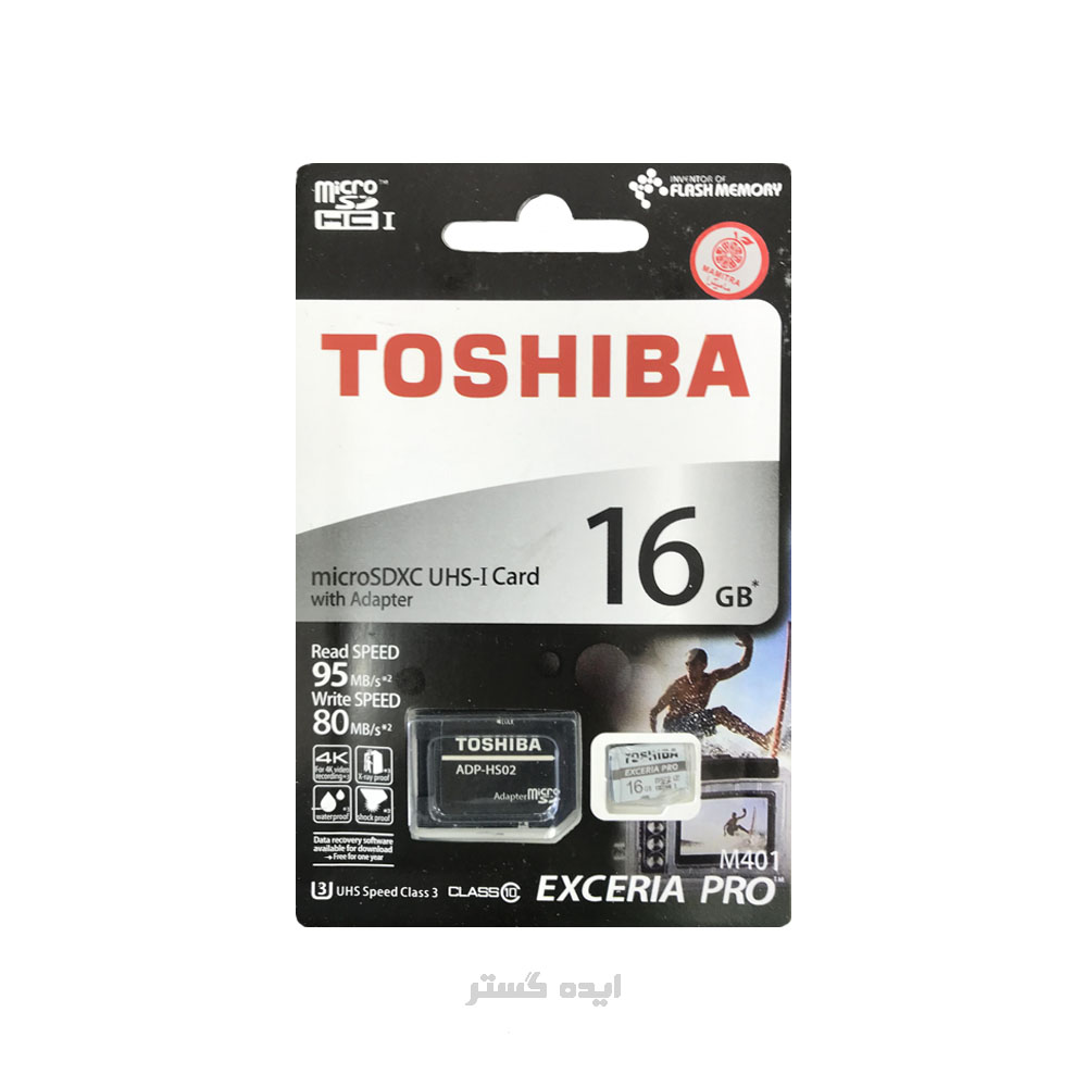 رم  TOSHIBA مدل microSDXC 16GB