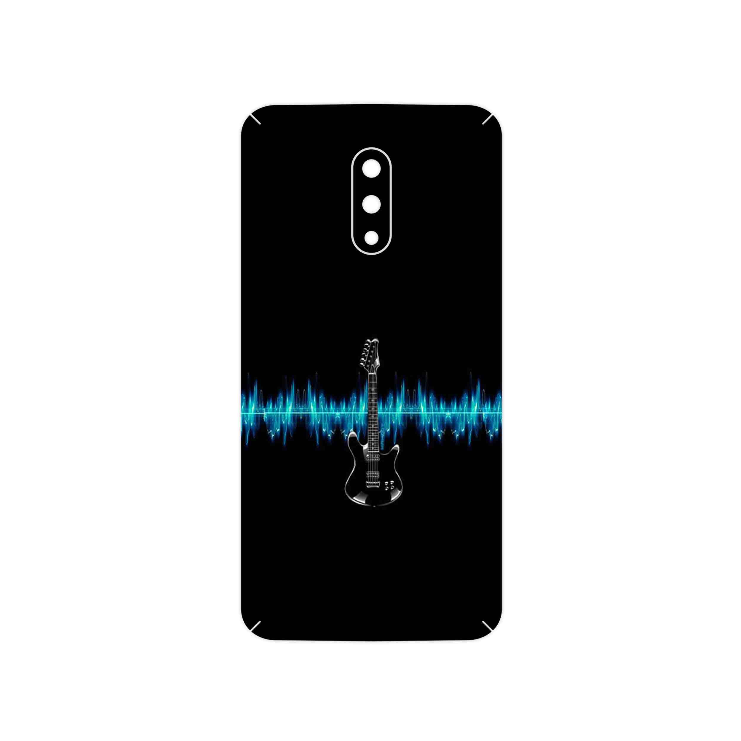 برچسب پوششی ماهوت مدل Electric Guitar مناسب برای گوشی موبایل وان پلاس 7