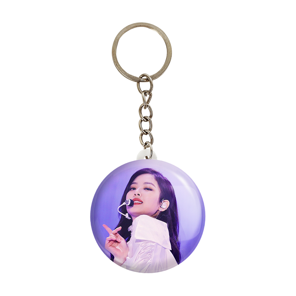 جاکلیدی خندالو مدل جنی بلک پینک کد 14056