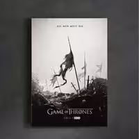 تابلو شاسی مدل گیم اف ترونز (Game of Thrones) کد FMO90 | دنیای قاب