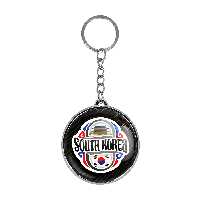 جاکلیدی خندالو طرح پرچم کره جنوبی مدل دوطرفه کد 2055120554