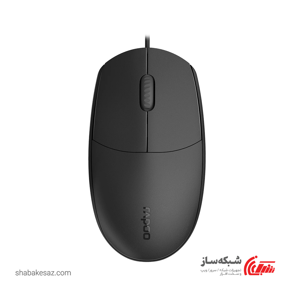 قیمت و خرید ماوس با سیم رپو Rapoo N100C - شبکه ساز