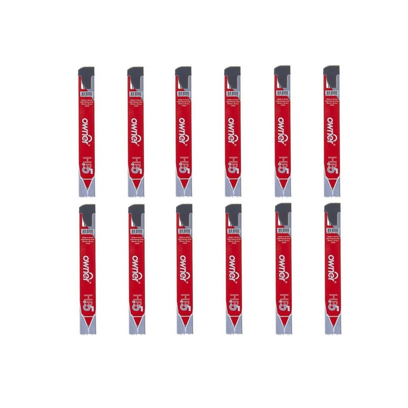 نوک مداد نوکی 0.5 میلی متری اونر مدل High Polymer بسته 12 عددی | چاوه