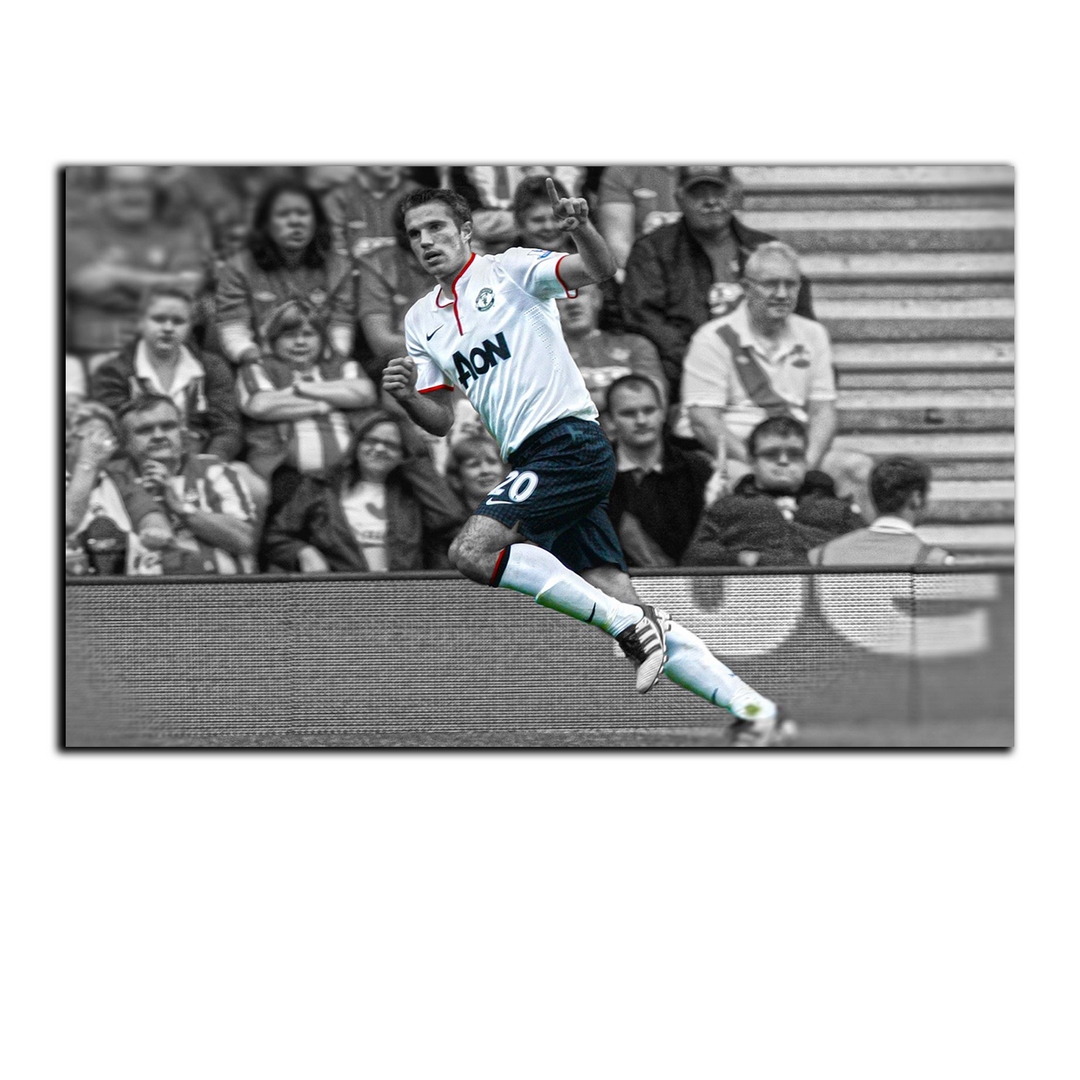 تابلو شاسی بکلیت طرح بازیکن فوتبال رابین ون پرسی تیم منچستر یونایتد مدل SH-S7088