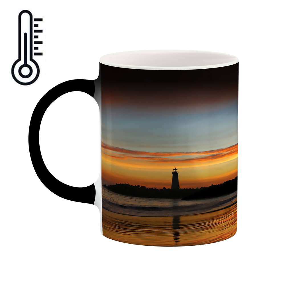 ماگ حرارتی طرح ساحل دریا مدل mgh01997