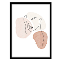 قیمت و خرید تابلو دکوراتیو مدل نقاشی لاین‌آرت کد 2162