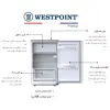 یخچال 7 فوت وست پوینت مدل SCB-1755.BW