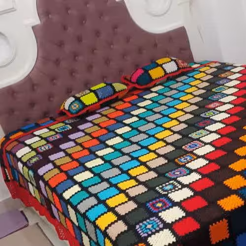 روتختی چهل تکه باکاموا زیبا برای جهزیه