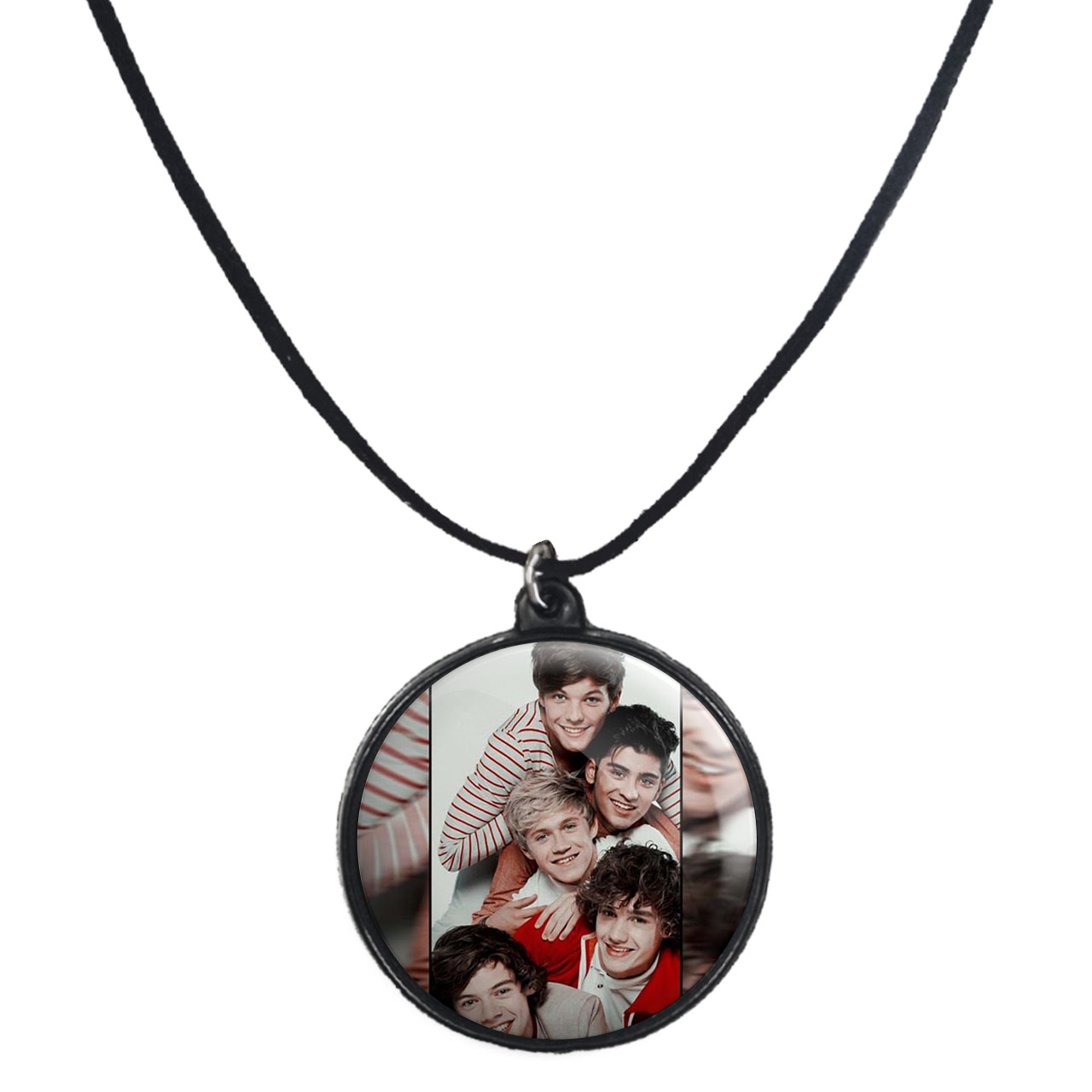 گردنبند پرمانه طرح One Direction کد pmb.13493 مدل دو طرفه