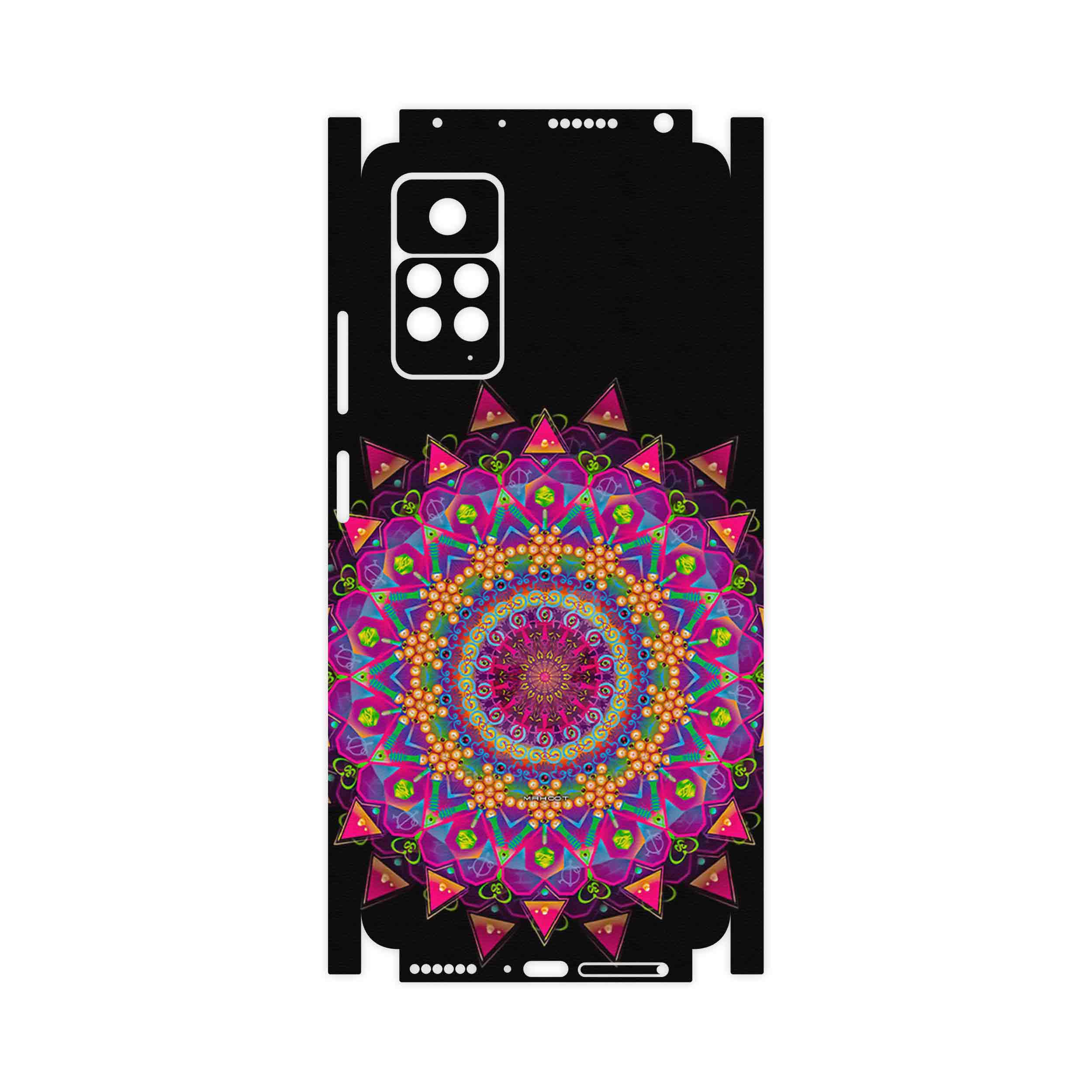 برچسب پوششی ماهوت مدل Mandala Design 5-FullSkin مناسب برای گوشی موبایل شیائومی Redmi Note 11 Pro