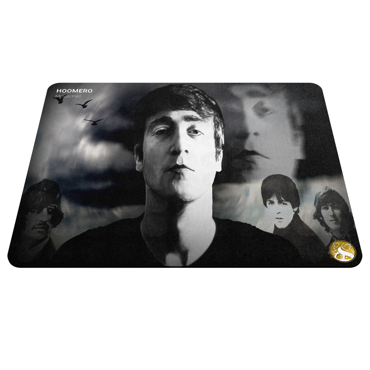 ماوس پد هومرو مدل A5975 طرح The Beatles