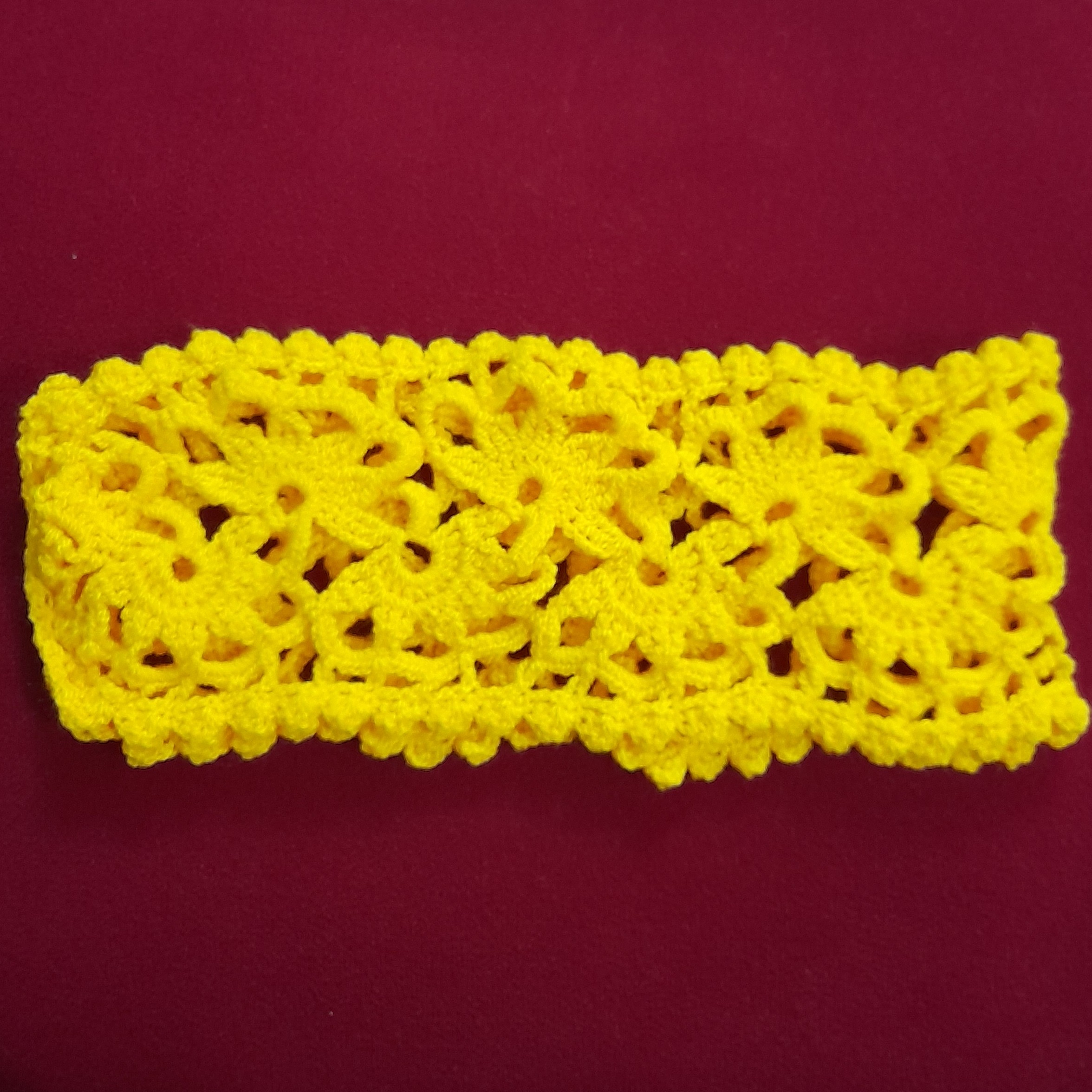 هدبند گلهای ادامه دار 