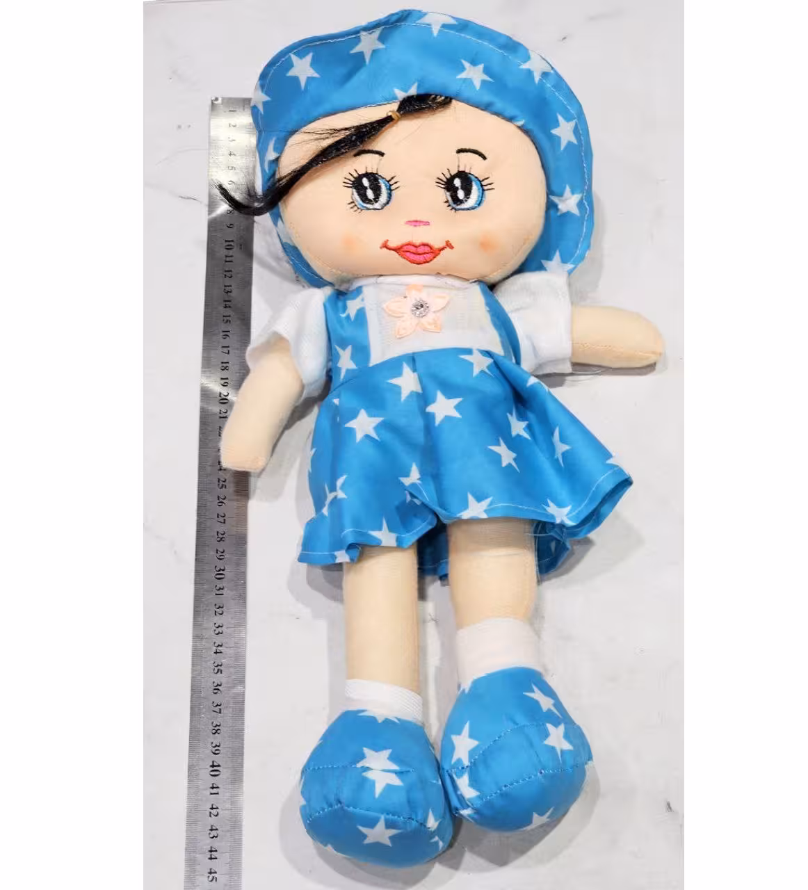 عروسک دختر سوزان 45سانت پارچه ای