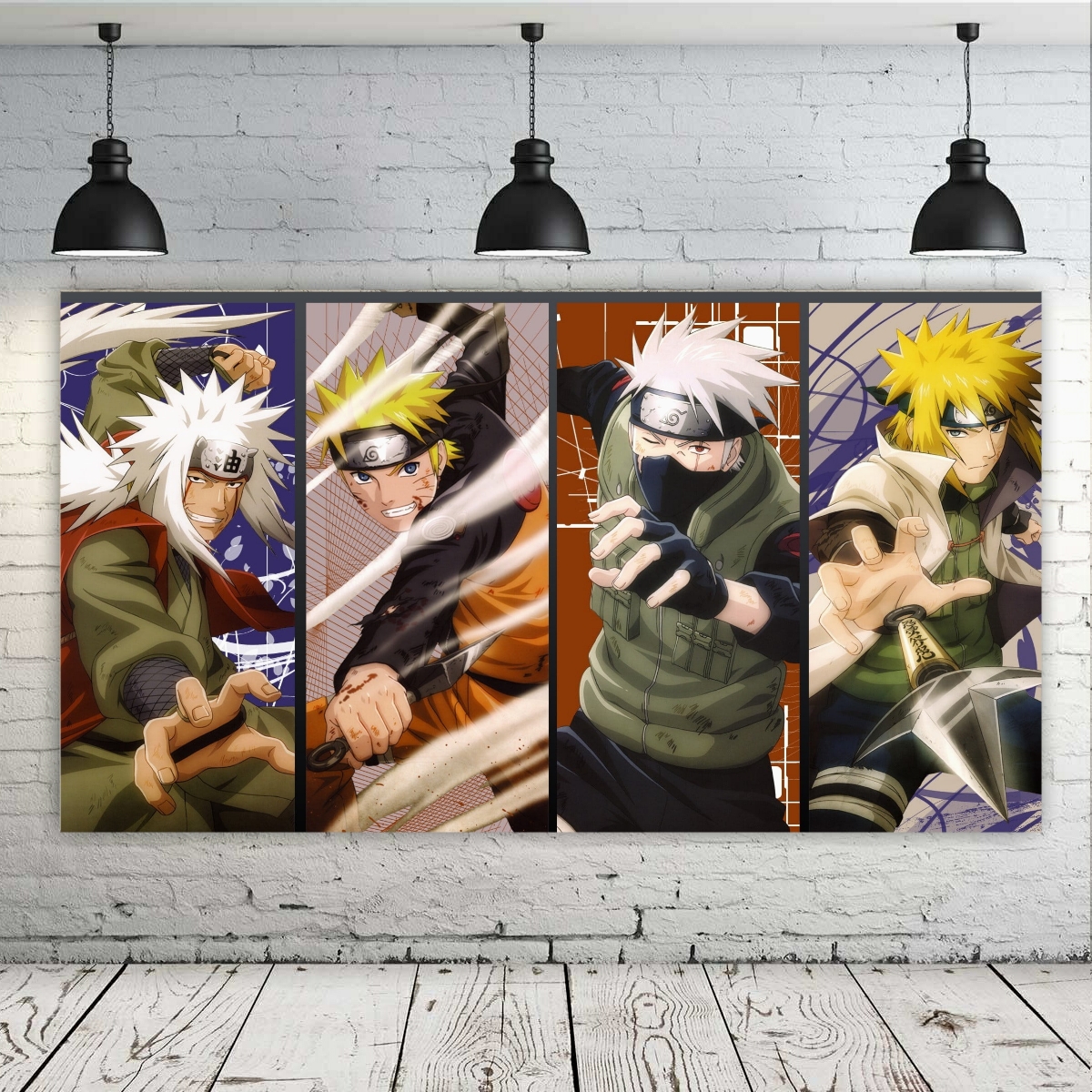 تابلو شاسی طرح انیمه ناراتو مدل KG242