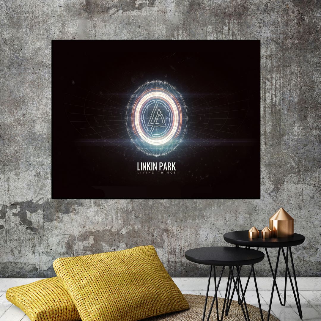 تابلو شاسی بکلیت طرح خواننده لوگو گروه لینکین پارک مدل SH-S6318