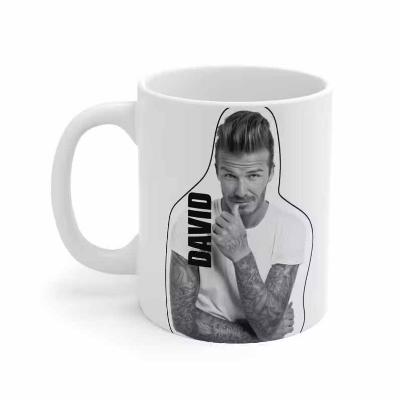 ماگ طرح دیوید بکام David Beckham مدل NM1630