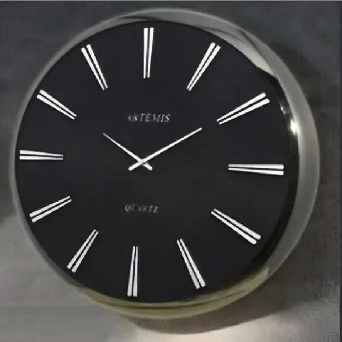 ساعت دیواری آرتمیس کد 2045 Titanium Silver B تیتانیوم نقره ای