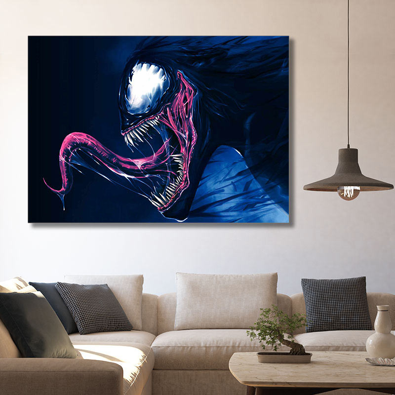 تابلو شاسی گالری استاربوی طرح ونوم مدل مارول 98 | دنیای قاب