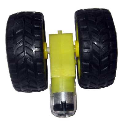 موتور گیربکس و چرخ دوبل مدل spidy کد 48