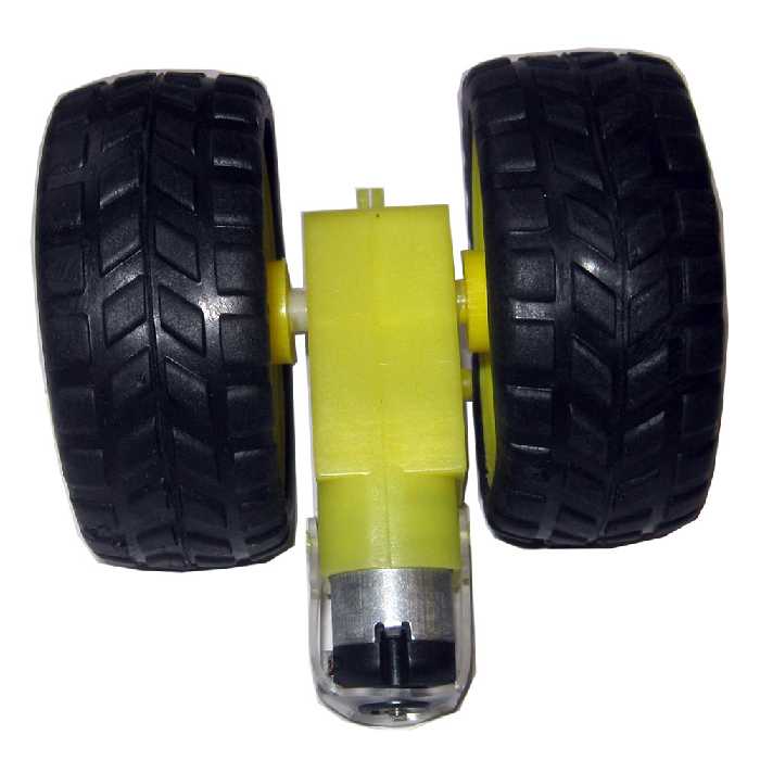 موتور گیربکس و چرخ دوبل مدل spidy کد 48