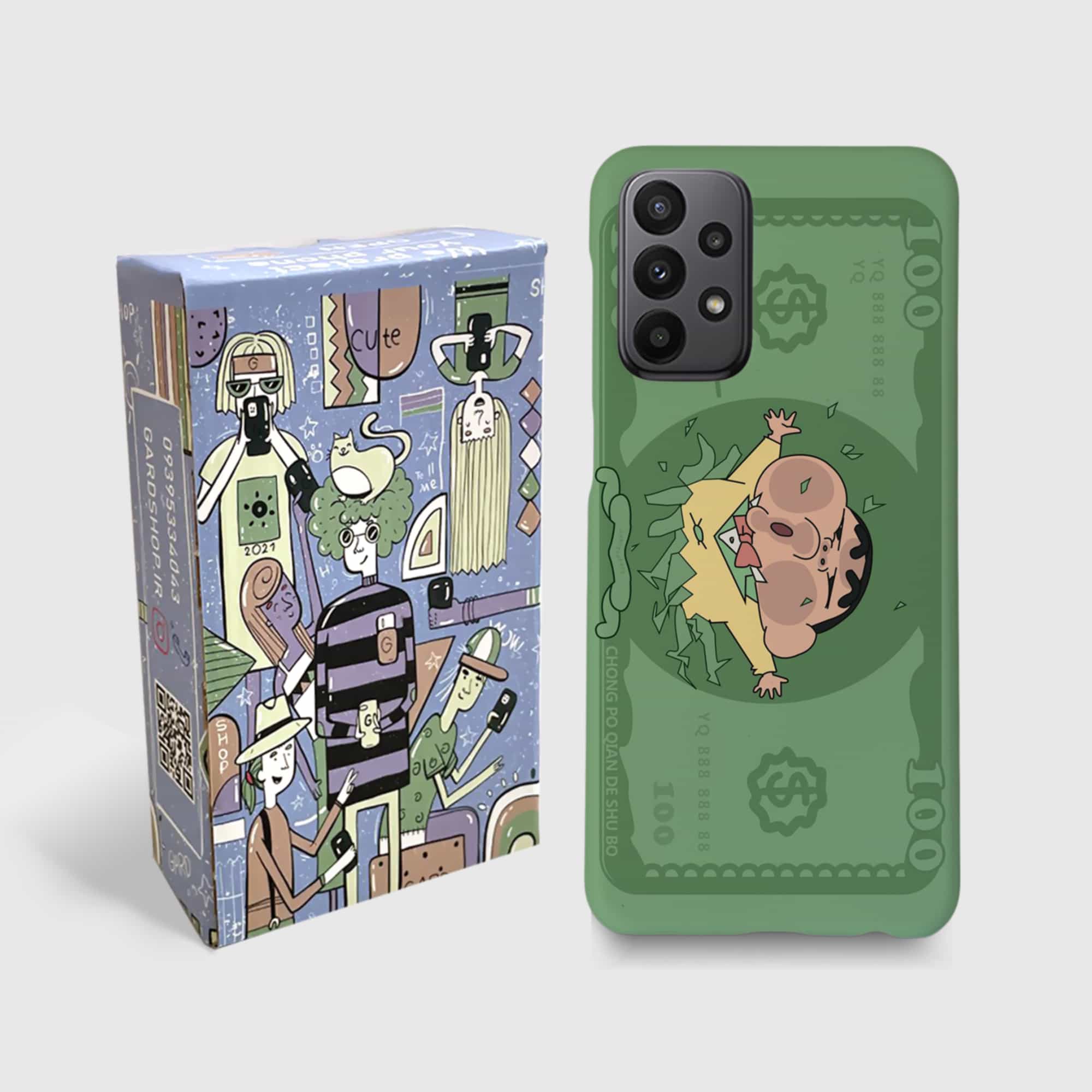 کاور گارد قاب مناسب برای گوشی موبایل سامسونگ a23 -کدg6001