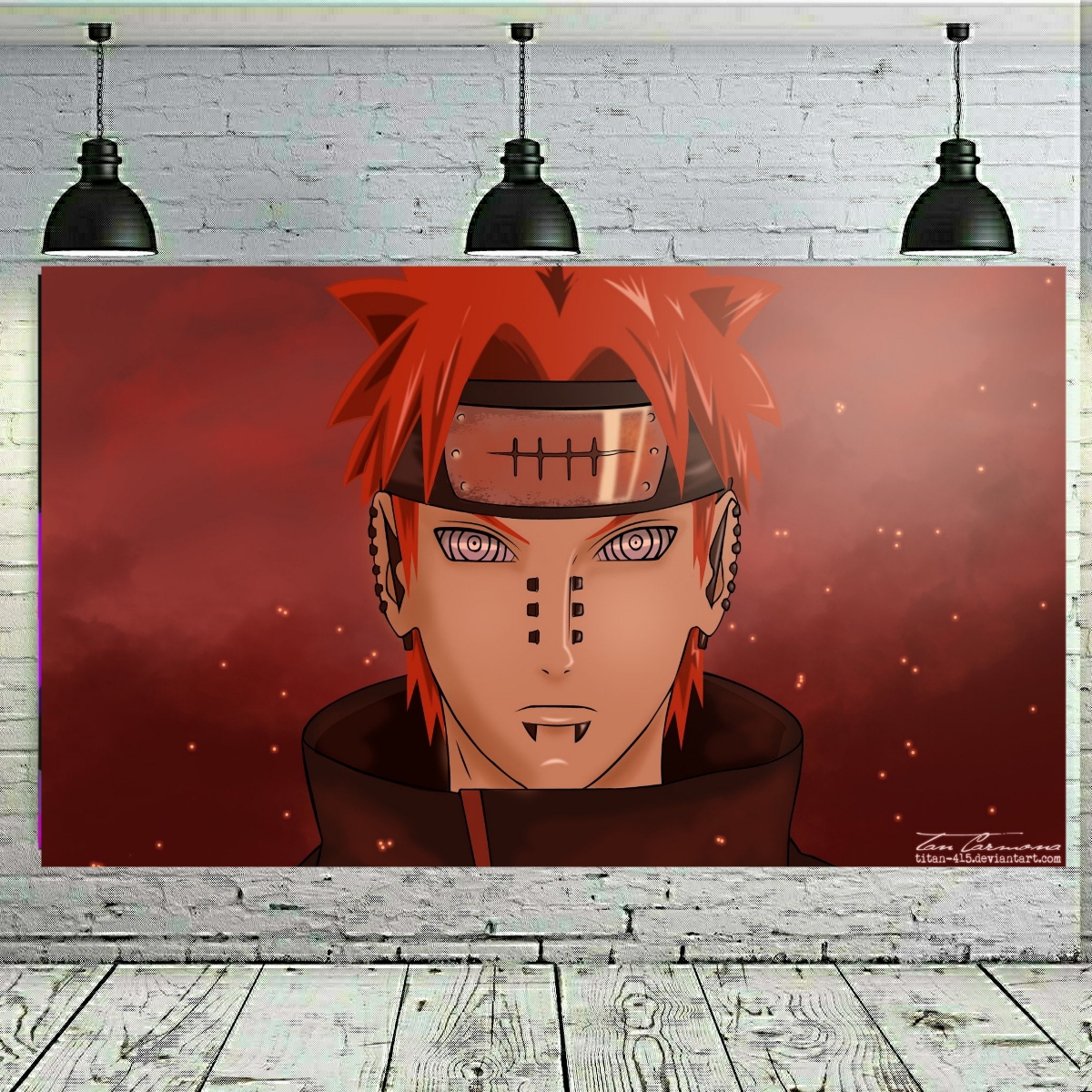 تابلو بوم طرح انیمه نارتو مدل SDB3823