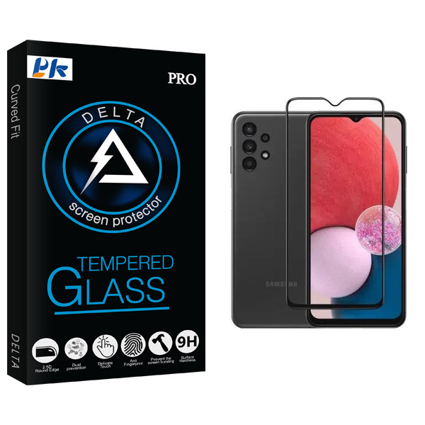 محافظ صفحه نمایش شیشه ای پی کی مدل Delta مناسب برای گوشی موبایل سامسونگ Galaxy A13 4G | کالا برتری