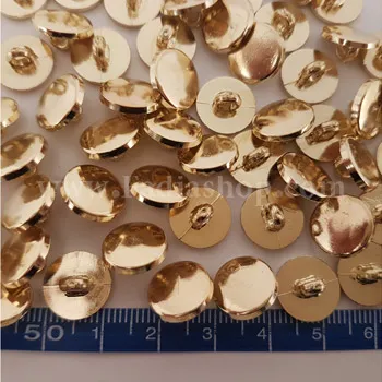 دکمه پایه دار طلایی سایز 18