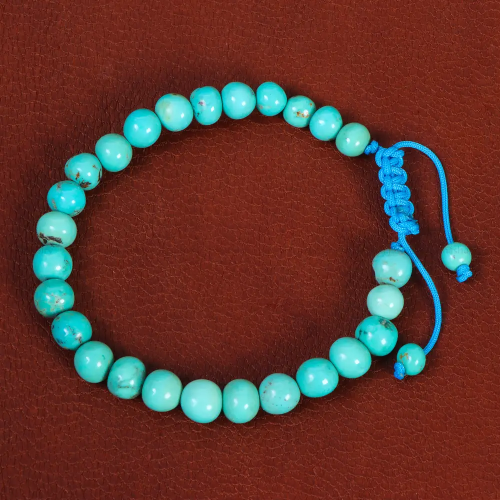 دستبند فیروزه اسپرت کد 26937 - جواهری مشاهیر