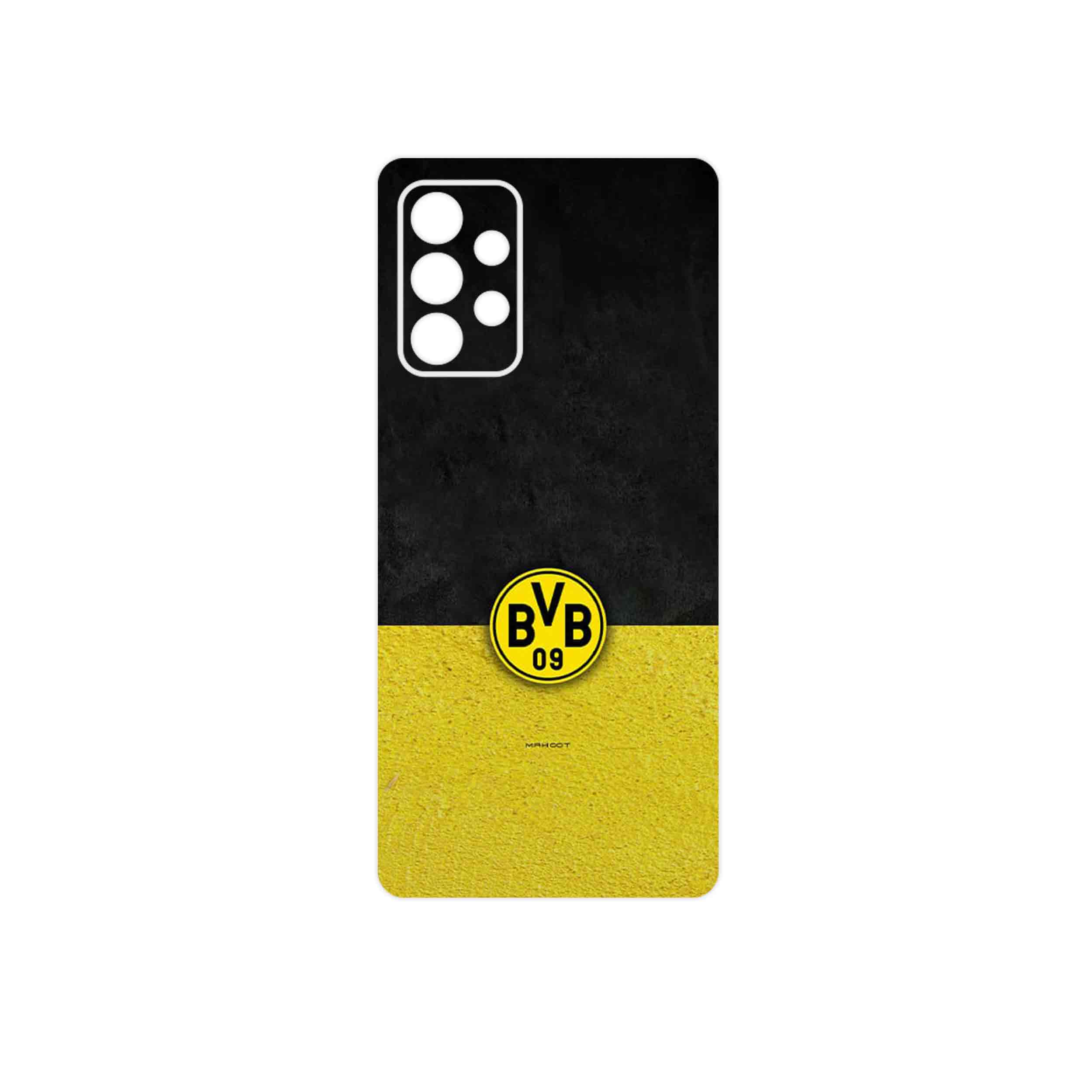 برچسب پوششی ماهوت مدل Borussia Dortmund FC مناسب برای گوشی موبایل سامسونگ Galaxy A52 4G