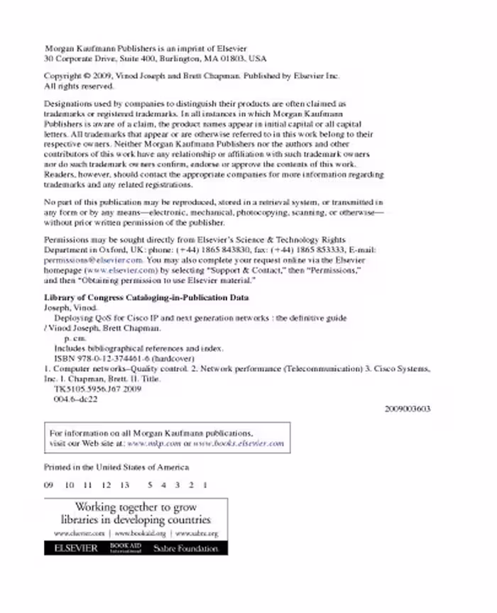 خرید و دانلود نسخه کامل کتاب Deploying Qo: S for Cisco IP and Next Generation Networks. The Definitive Guide