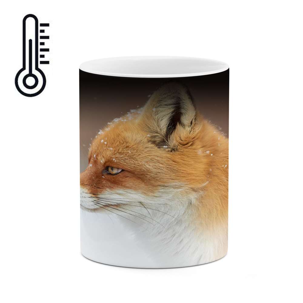 ماگ حرارتی کاکتی طرح روباه مدل mgh14309