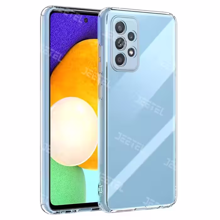 قاب گوشی Samsung Galaxy A72 4G/5G مدل ژله ای طلقی محافظ لنزدار
