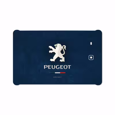 برچسب پوششی ماهوت مدل Peugeot-Logo مناسب برای تبلت سامسونگ Galaxy Tab E 9.6 2015 T561