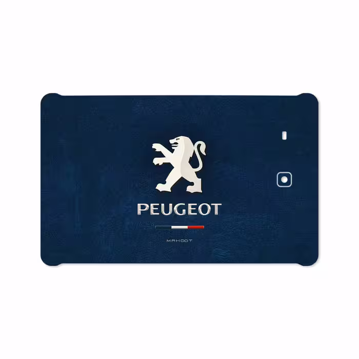 برچسب پوششی ماهوت مدل Peugeot-Logo مناسب برای تبلت سامسونگ Galaxy Tab E 9.6 2015 T561