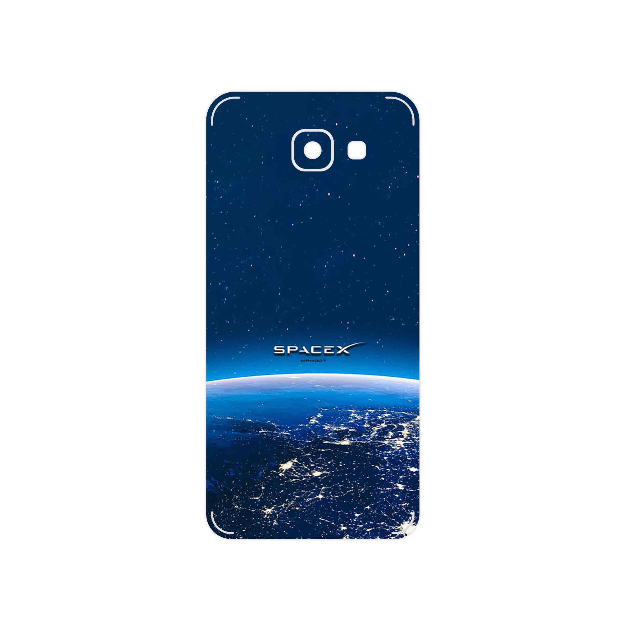 برچسب پوششی ماهوت مدل Space X مناسب برای گوشی موبایل سامسونگ Galaxy A8 2016