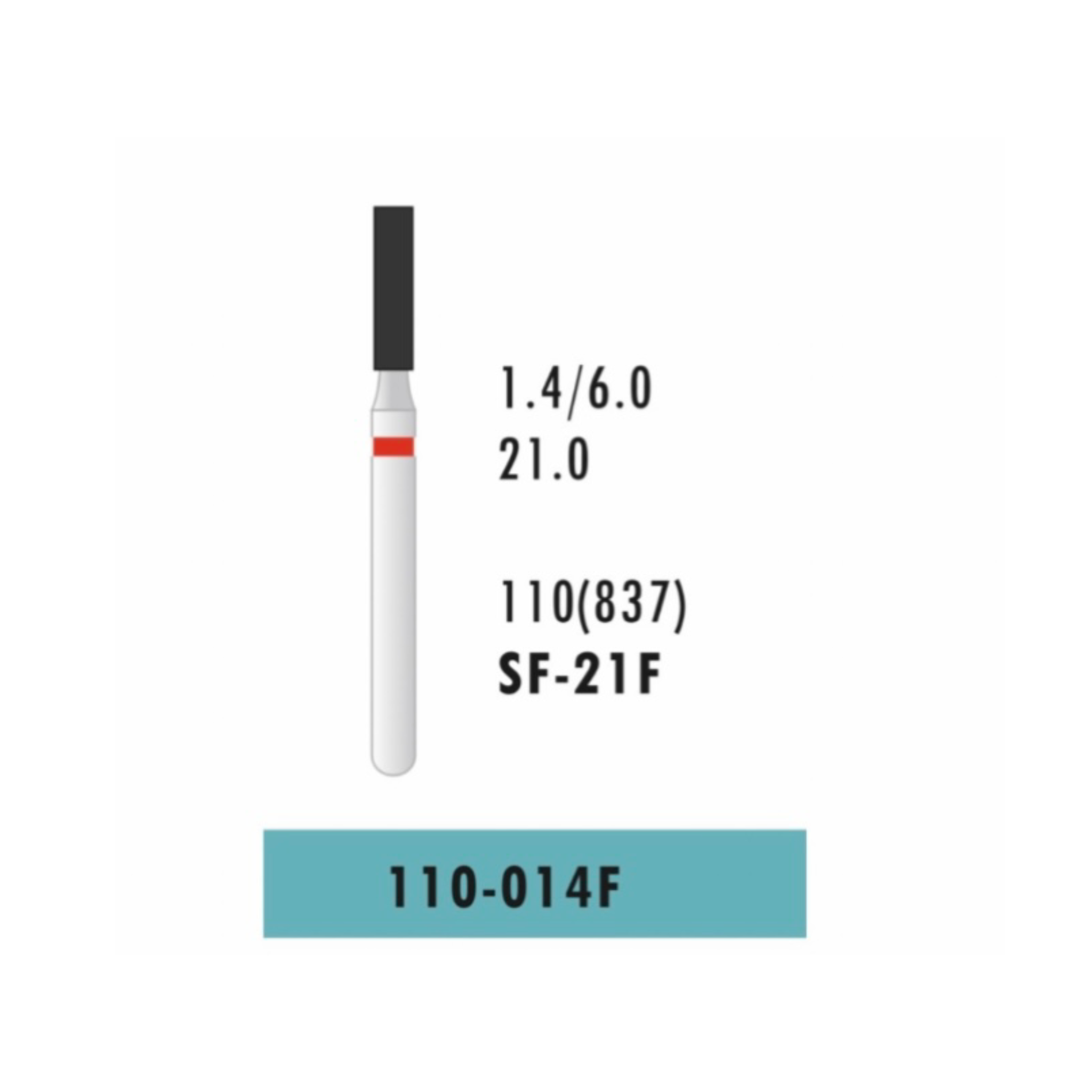 فرز ATD Flat End Cylinder (بسته 5 عددی)