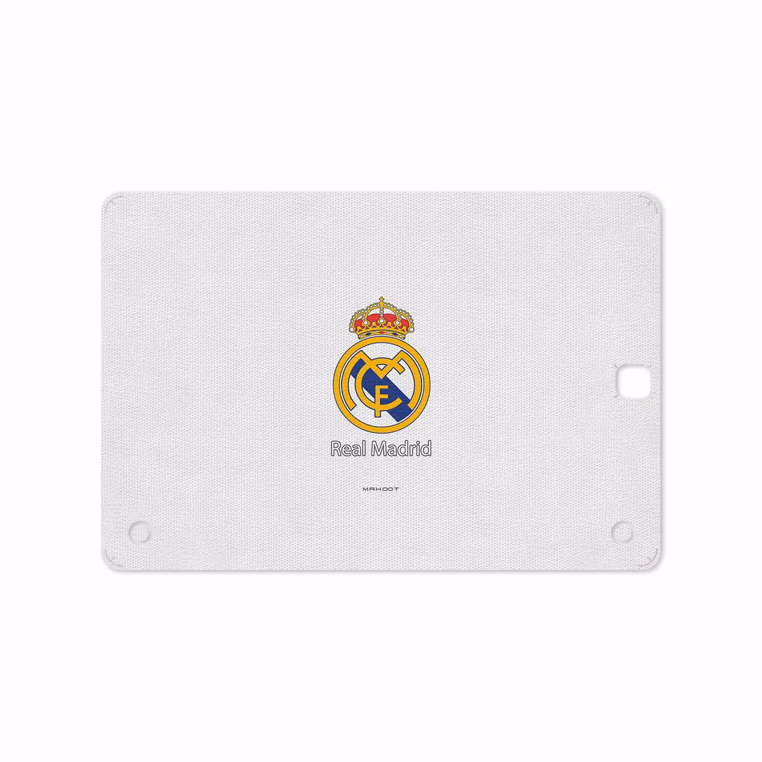 برچسب پوششی ماهوت مدل Real-Madrid مناسب برای تبلت سامسونگ Galaxy Tab A 9.7 2015 T550
