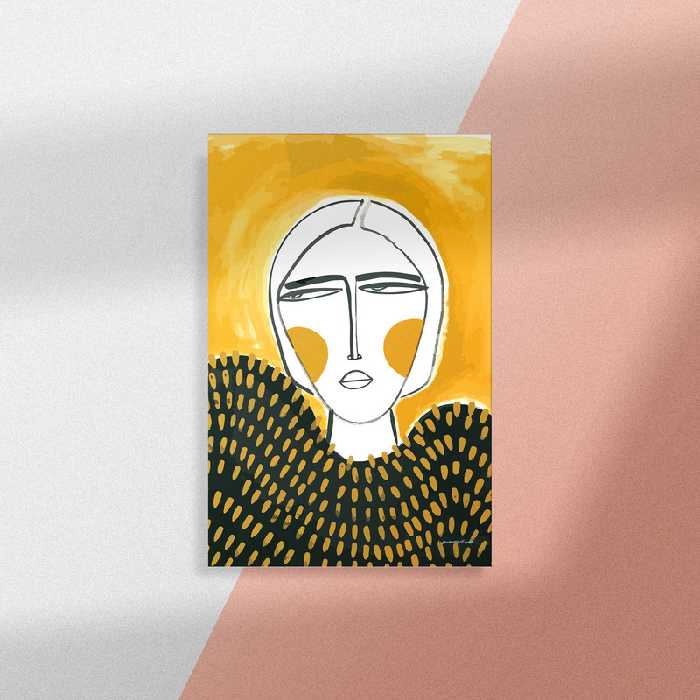 تابلو شاسی مدل نقاشی دخترانهelng01