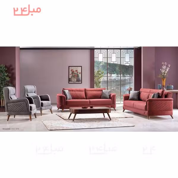 ست مبل راحتی تخت شو مدل TS13