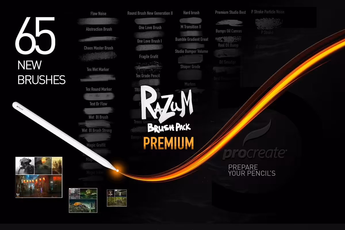 دانلود پک براش پروکریت RAZUM_INC BRUSH PACK PREMIUM