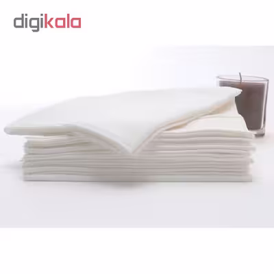حوله یکبار مصرف یکتا بی بافت کد PlainG75 سایز 75×115 بسته 40 عددی