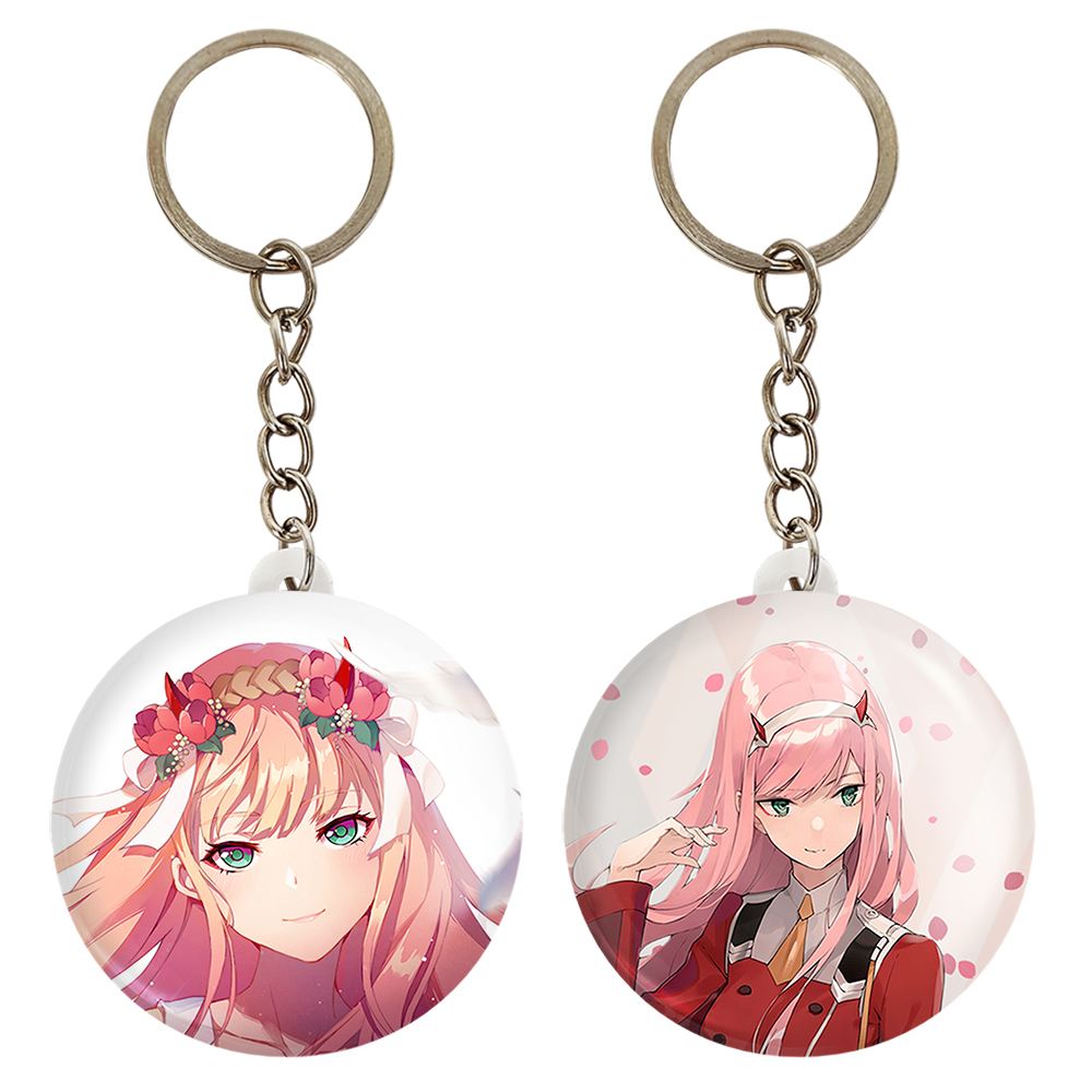 جاکلیدی خندالو مدل زیروتو انیمه دارلینگ در فرنکس کد 1199312003 مجموعه 2 عددی