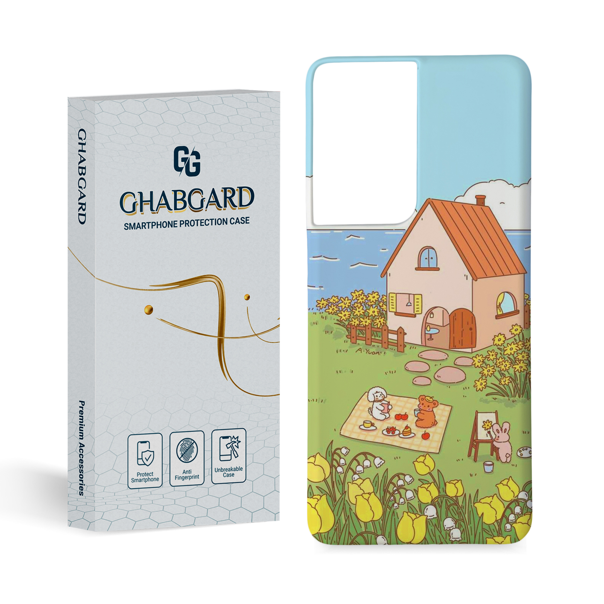 کاور گارد قاب مدل دخترانه مناسب برای گوشی موبایل سامسونگ galaxy s21 ultra