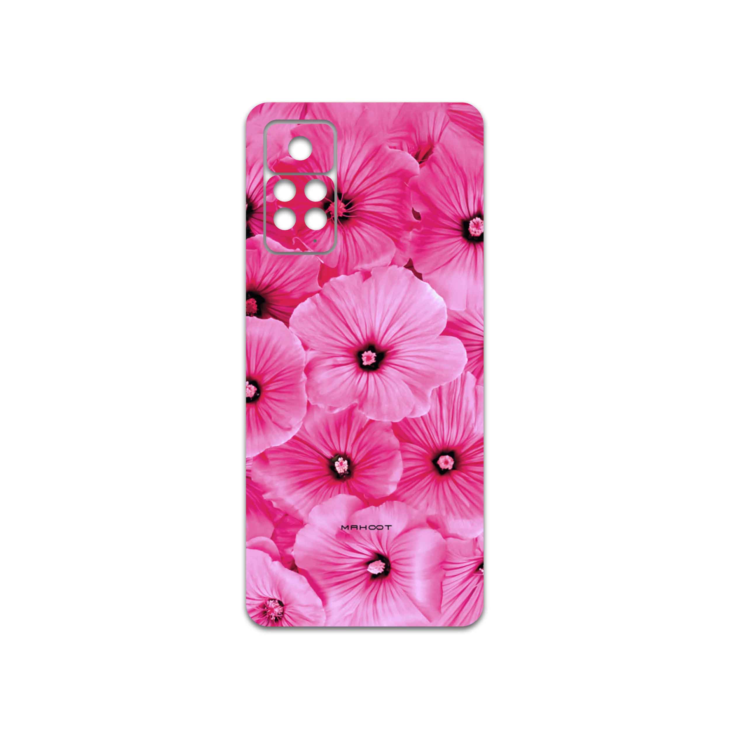 برچسب پوششی ماهوت مدل Pink-Flower مناسب برای گوشی موبایل شیائومی Redmi Note 11 Pro 5G