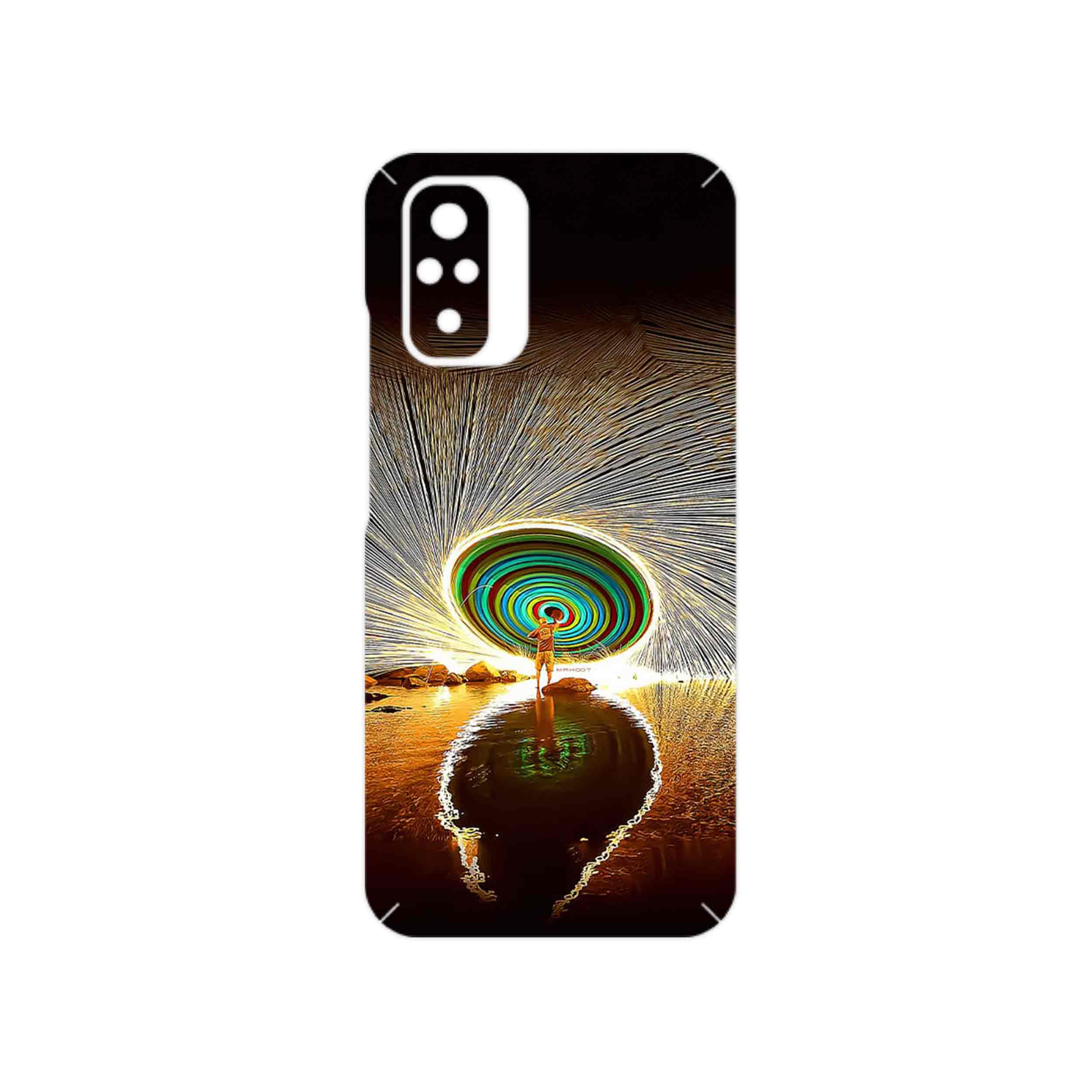 برچسب پوششی ماهوت مدل Night Light Fountain مناسب برای گوشی موبایل شیائومی Redmi Note 10s